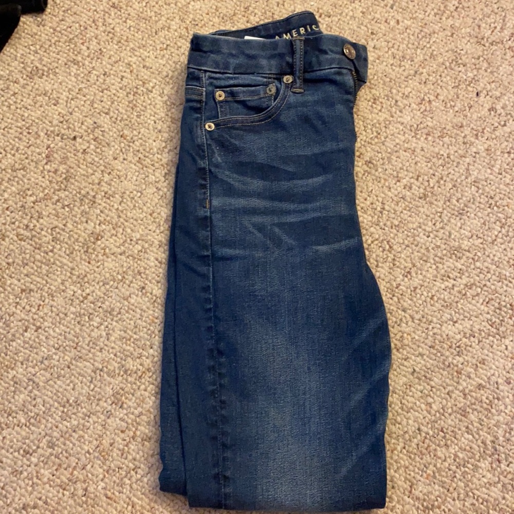 No rip skinny jeans